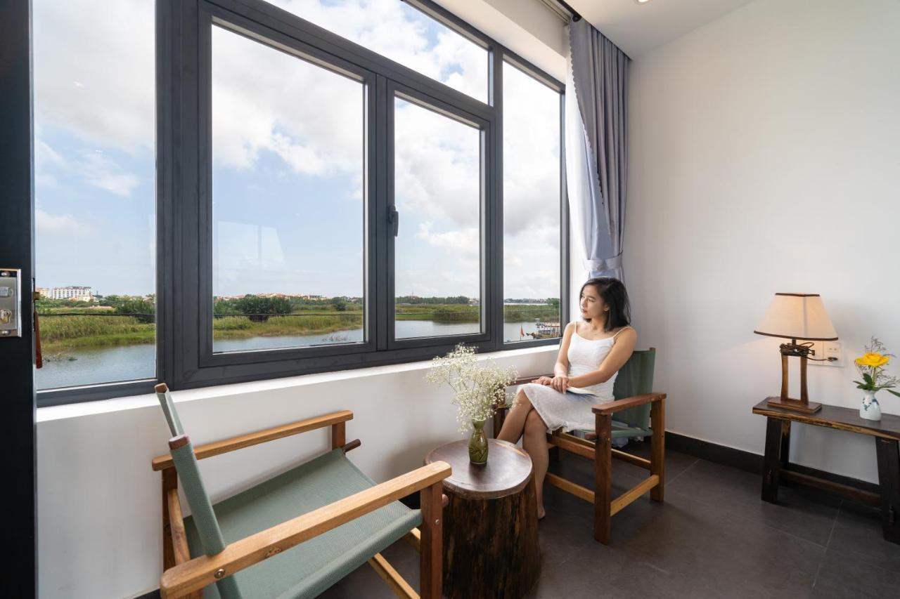 The Boathouse Riverside Homestay Хой Ан Екстериор снимка