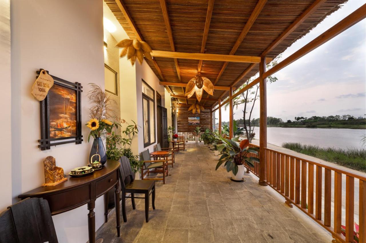 The Boathouse Riverside Homestay Хой Ан Екстериор снимка