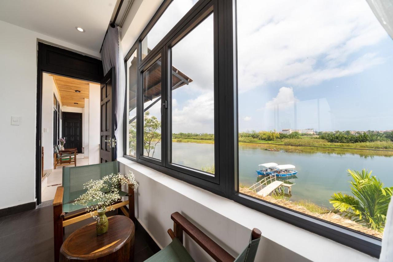 The Boathouse Riverside Homestay Хой Ан Екстериор снимка